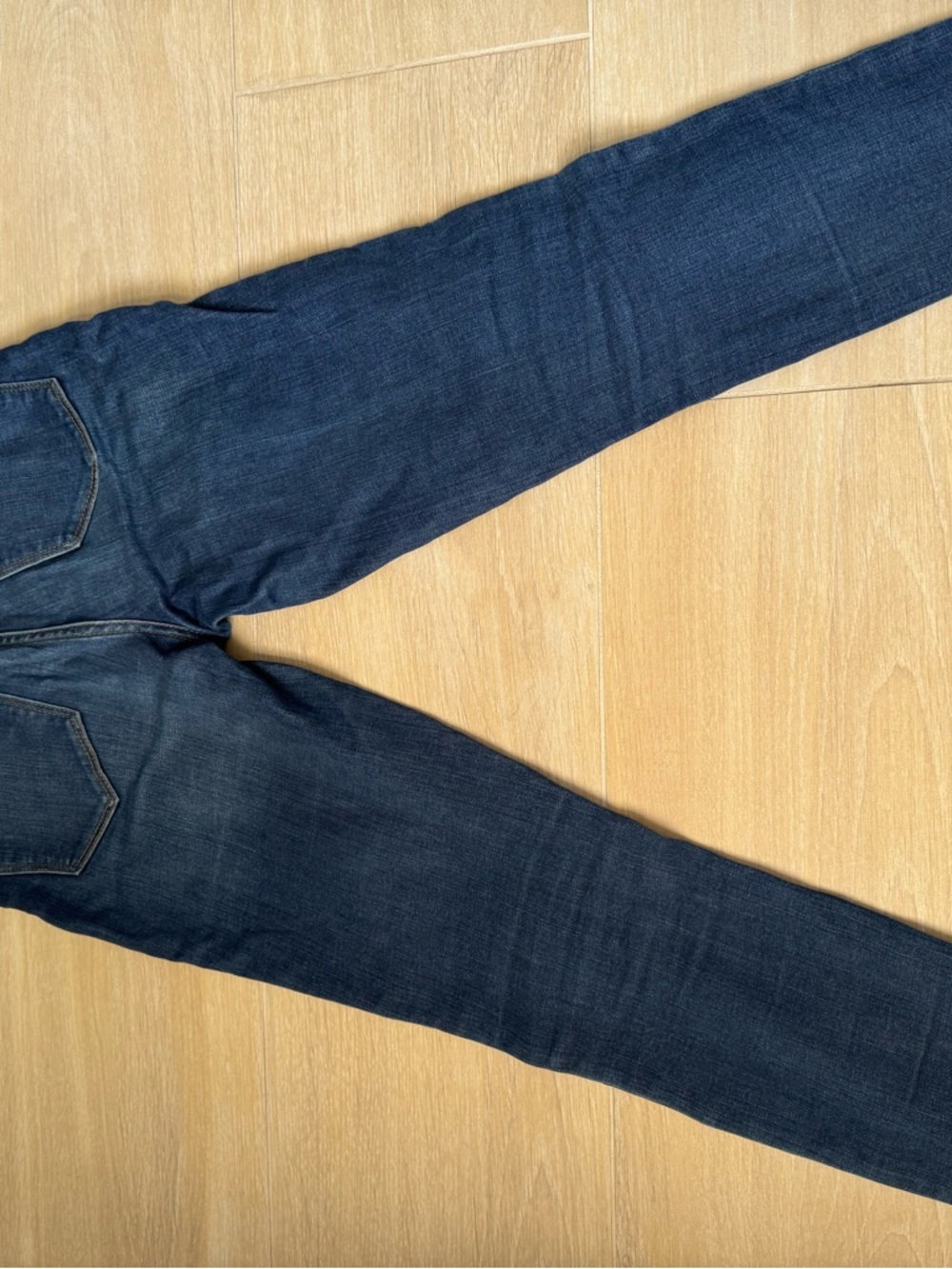 J. Crew Factory Dark Blue High-Rise Skinny Jeans
